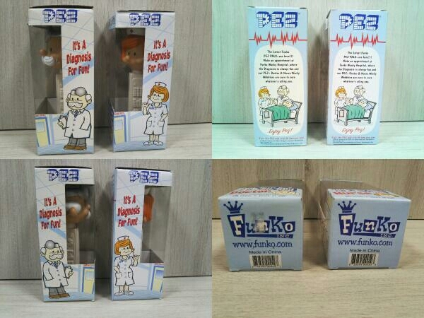 ペッツ PEZ ナース & ドクター セット Nurse Doctor Funko Wacky