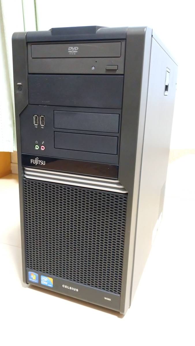 PC CELSIUS W380 Windows10 まぶしい Pro ディスクトップ