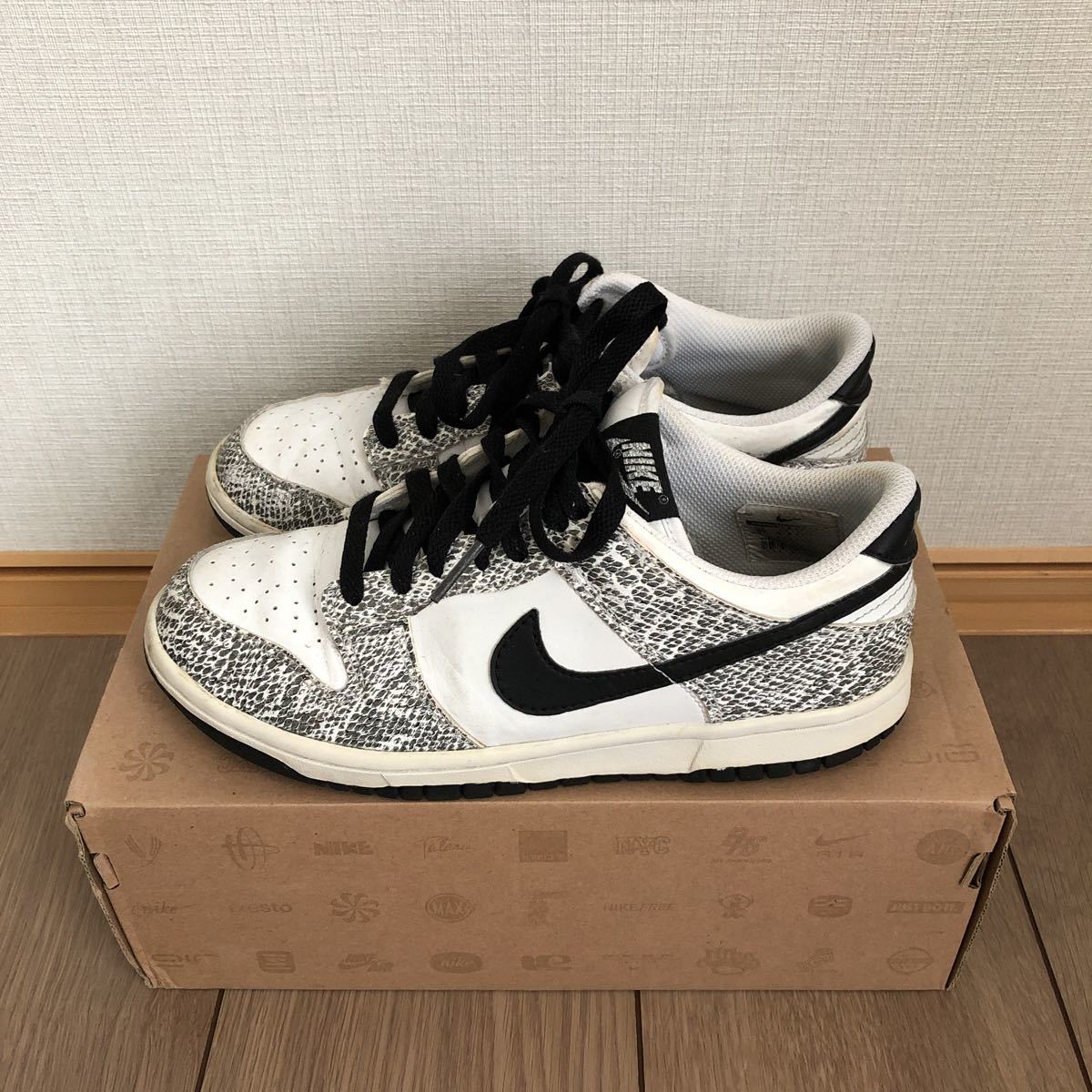 NIKE DUNK LOW GS SNAKE 白蛇 23.5cm ジュニア キッズ ナイキ 