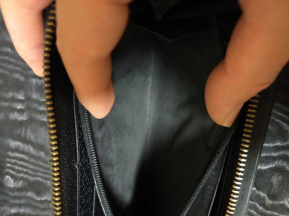 グッチ GUCCI メンズ レディース ラウンドファスナー 長財布 財布 黒