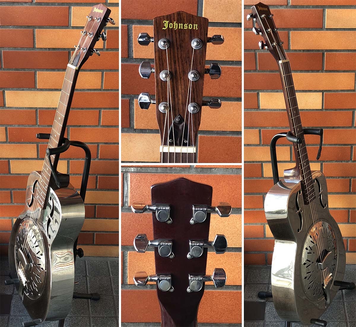 Johnson AXL-998 リゾネーター 神奈川県の中古楽器店 中古Johnson Yahoo!オークション ◎【Johnson AXL-998 リゾネーター　 ジョンソン メタルボディ】
