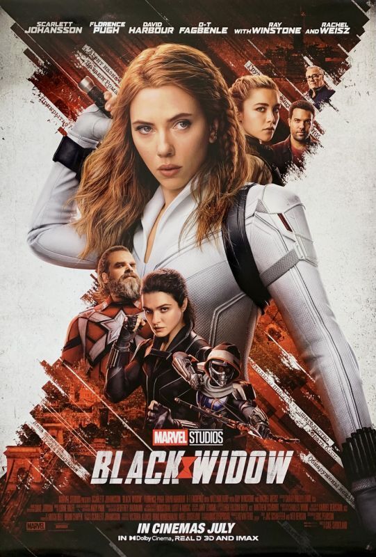 ブラック・ウィドウ US版オリジナルポスター INT版・E