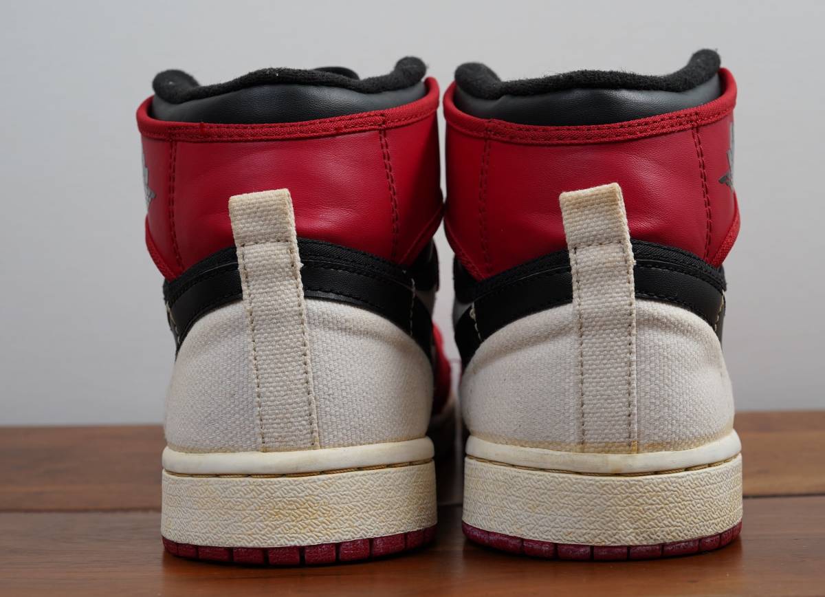中古 27.5cm 2009 AIR JORDAN 1 RETRO KO HIGH WHITE BLACK-VARSITY 