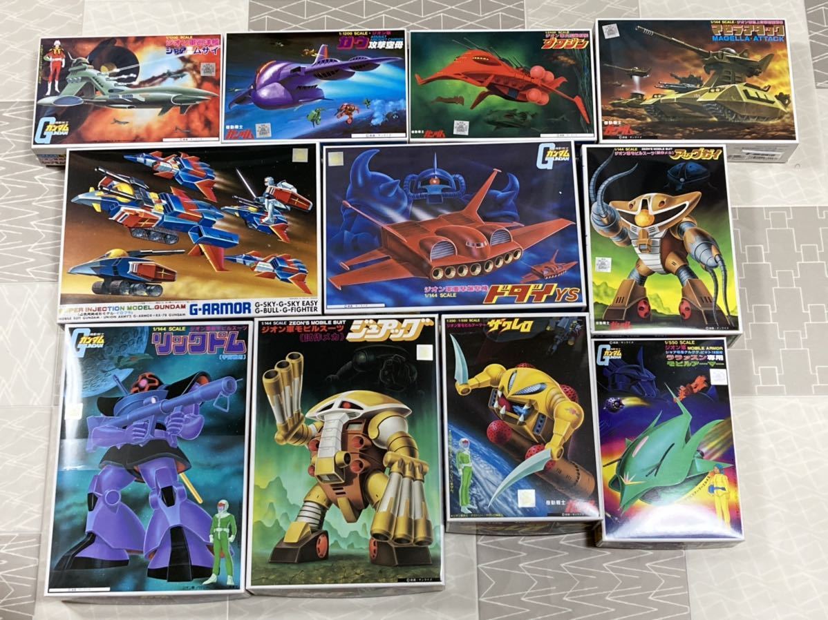 SALE，低価 11種セット ベストメカコレクション ドム ジュアッグ ザクレロ エルメス アッグガイ ドダイ Gアーマー グワジン等(機動戦士ガンダム)｜売買されたオークション情報、yahooの商品情報をアーカ 機動戦士ガンダム