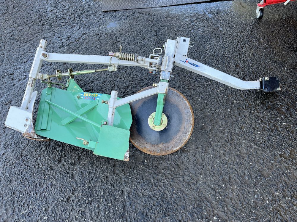 トラクター　ジョーニシ　反転ディスク　SD41S あぜ切り　培土　長野県 茨城県常総市発】ジョーニシ 反転ディスク SD41S トラクター