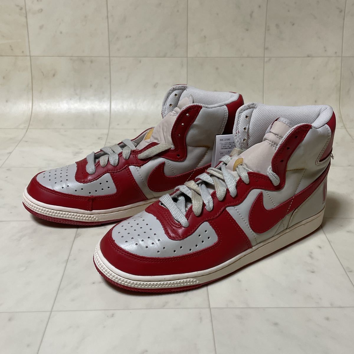 新品】NIKE TERMINATOR HIGH VNTG 318677-061 ターミネーター 赤灰