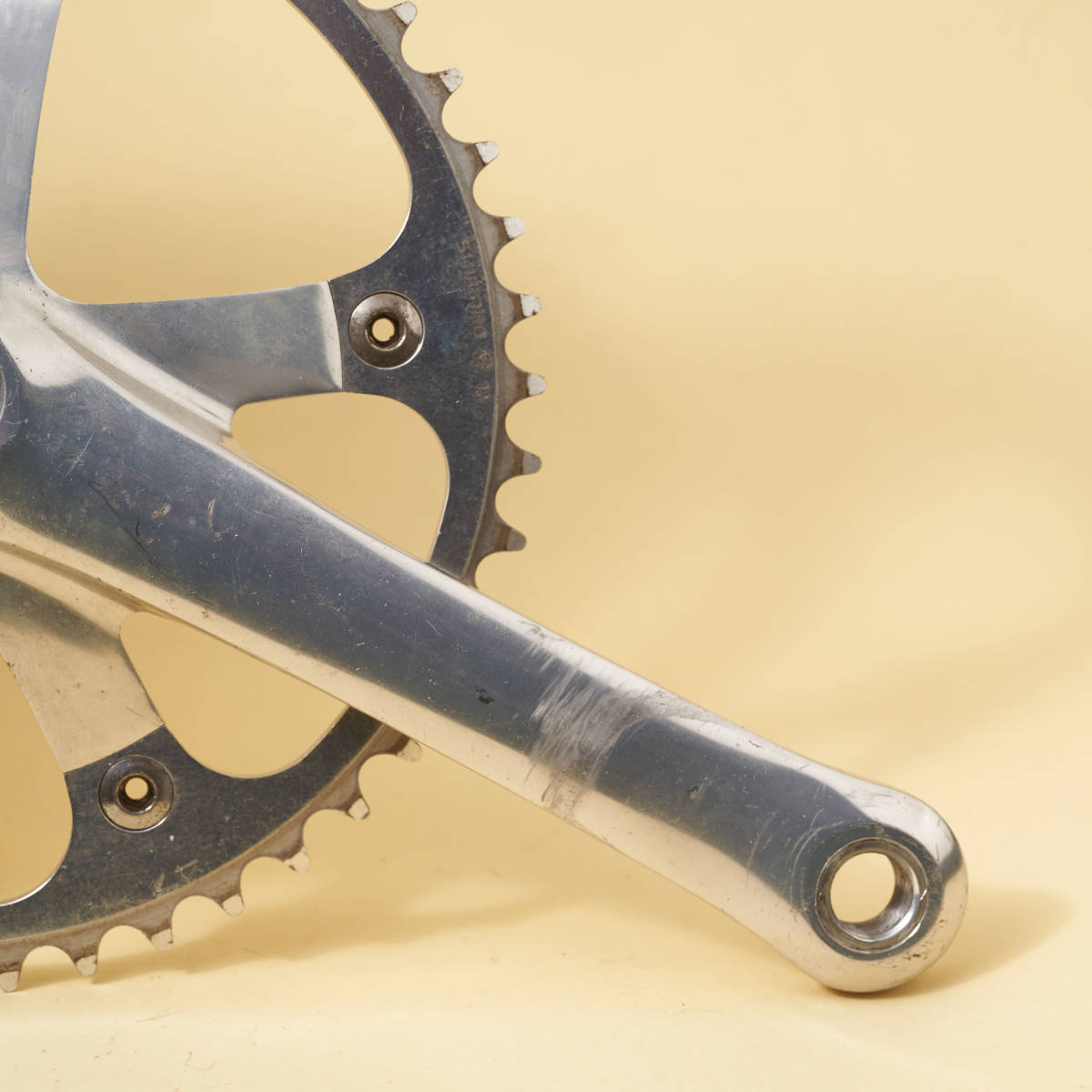 デュラエース fc-7600 167.5mm クランク njs ピスト 競輪 DURA-ACE FC