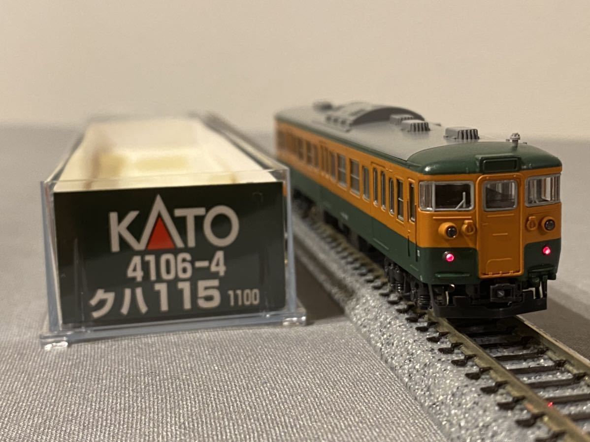 KATO Nゲージ 115系1000番台 4106-4 4105-4 4101-4 4103-4 各1台 計4両 