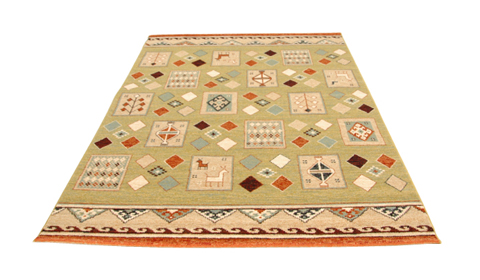 ■お買い得■ウィルトンカーペット [グリーン]250×200cm