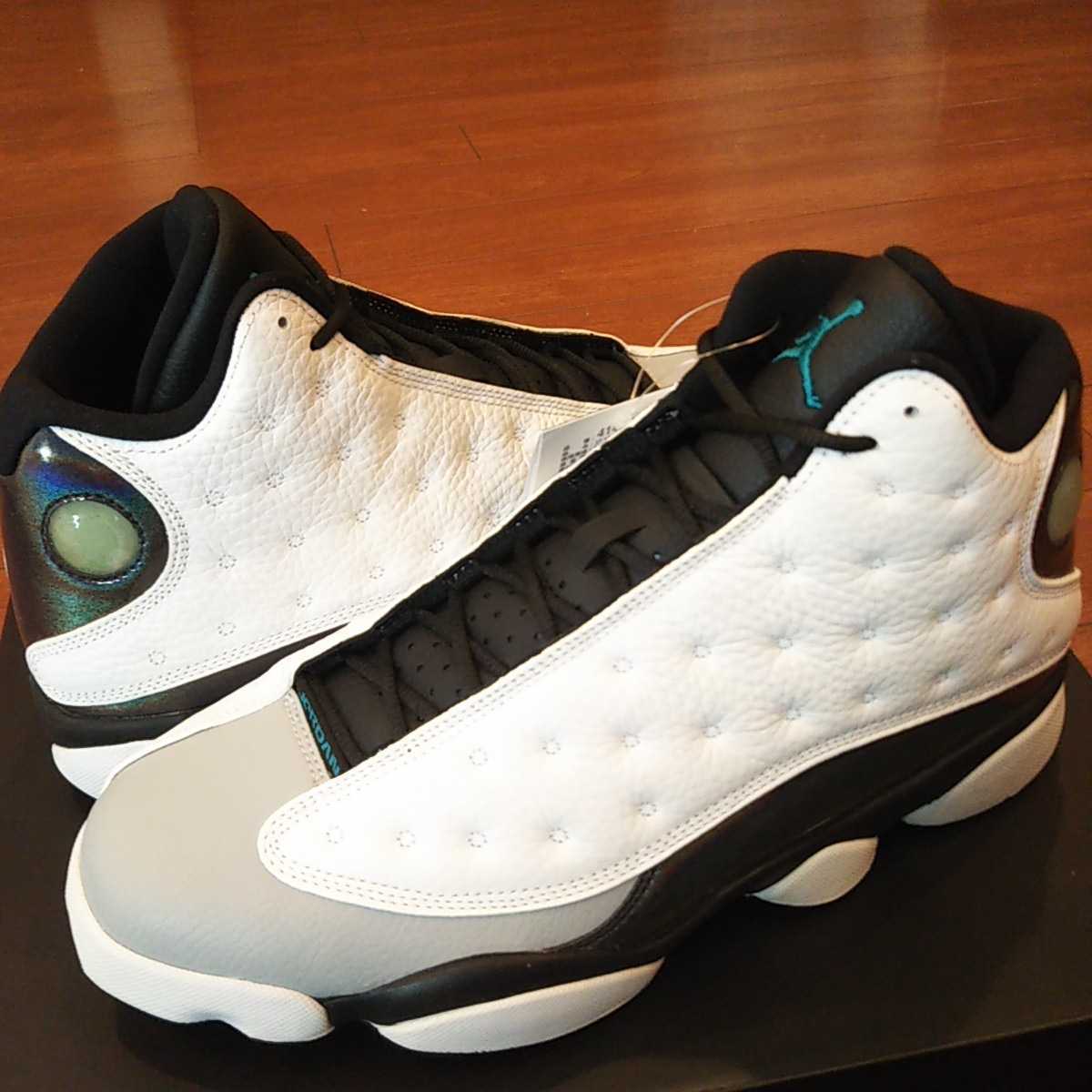 NIKE AIR JORDAN 13 RETRO 白灰マジョーラブラックUS10 28cm 新品未 