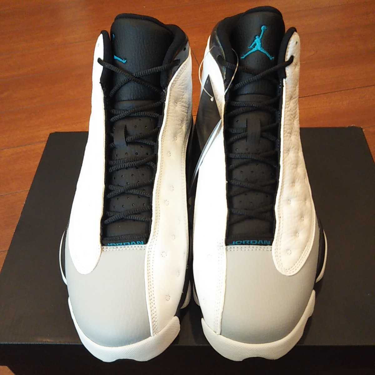 NIKE AIR JORDAN 13 RETRO 白灰マジョーラブラックUS10 28cm 新品未 