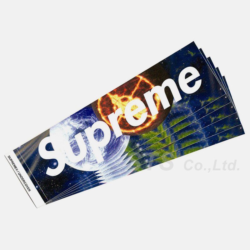 Supreme ステッカー　セット UNDERCOVER Supreme】UNDERCOVER ステッカー セット 16aw 激レア / アンダーカバー
