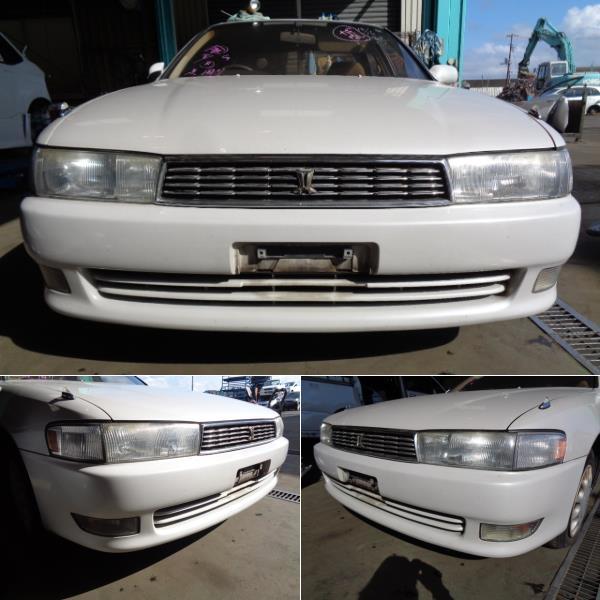 美品! JZX90 GX90 クレスタ 前期 純正 フロント バンパー ウインカー 