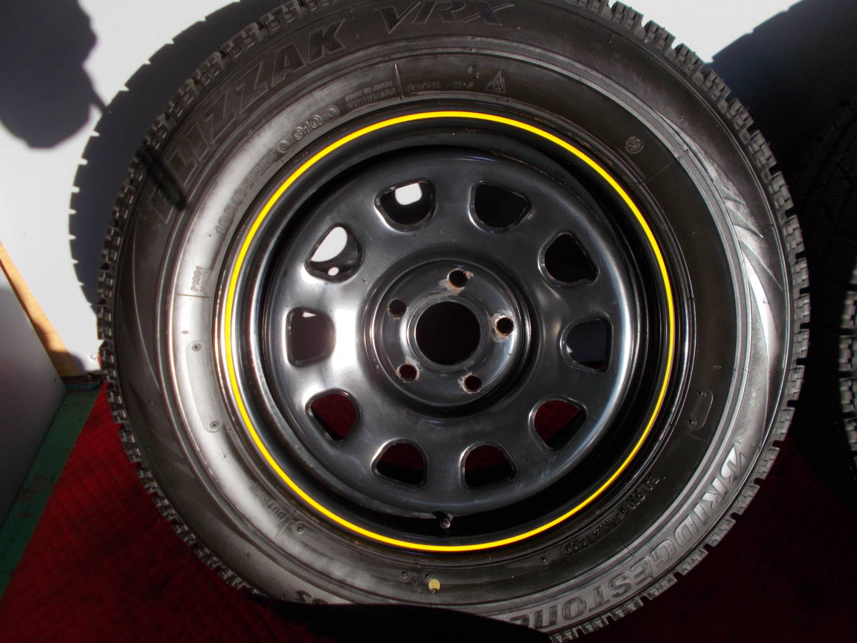 バリ溝 美品】ルノー カングー 用 デイトナ SS 15×6J+30 PCD108 