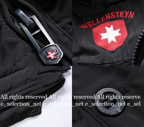 2B)ドイツ発*防寒*Wellensteynメンズダウンジャケット(黒L