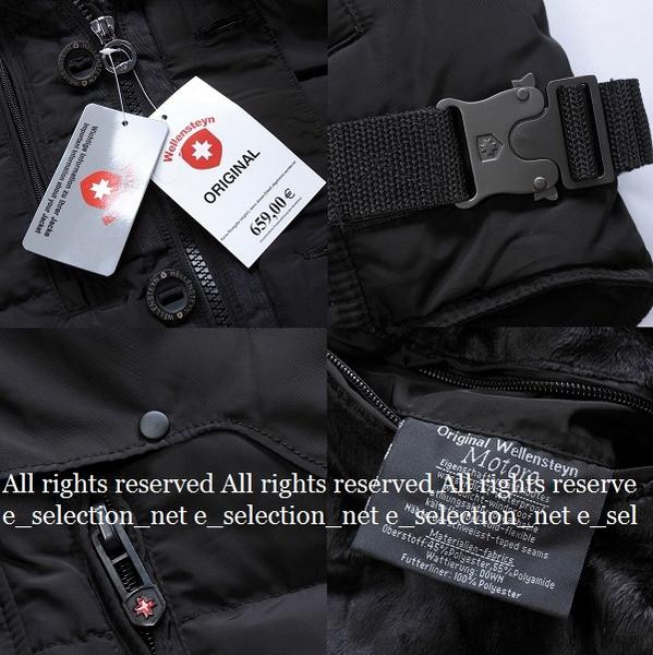 2B)ドイツ発*防寒*Wellensteynメンズダウンジャケット(黒L