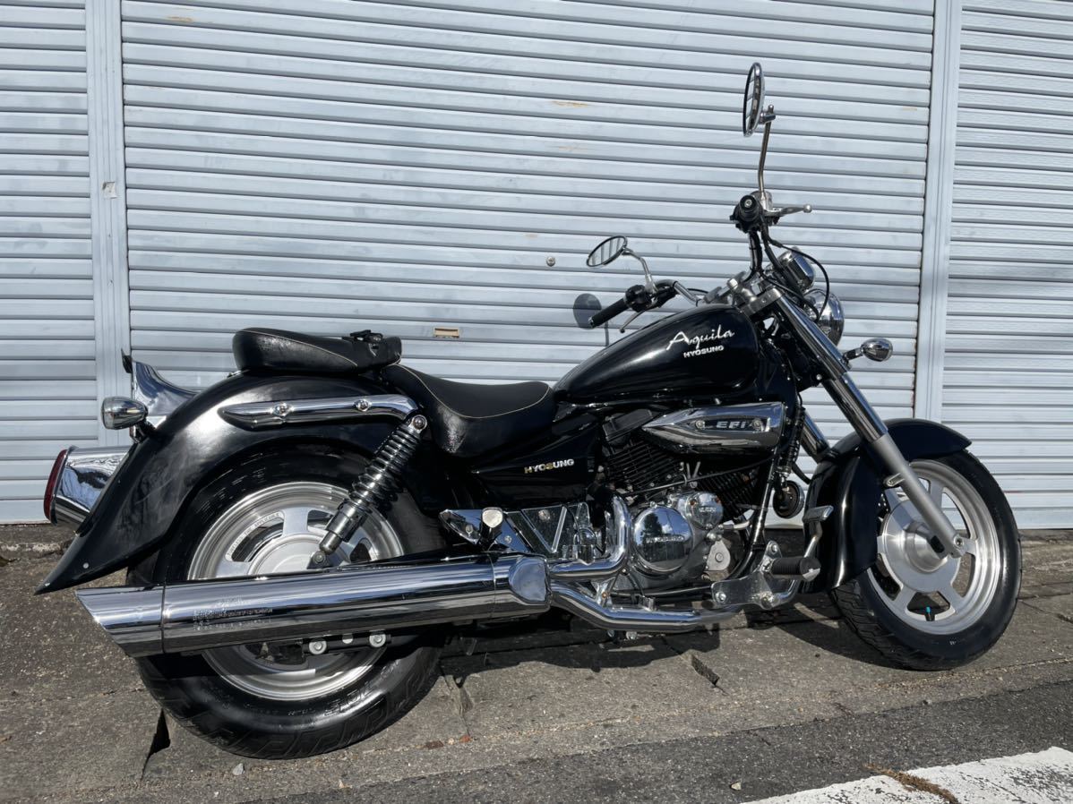 GV250 ヒョースン 250ccアメリカン 中型バイク HYOSUNG ドラッグスター