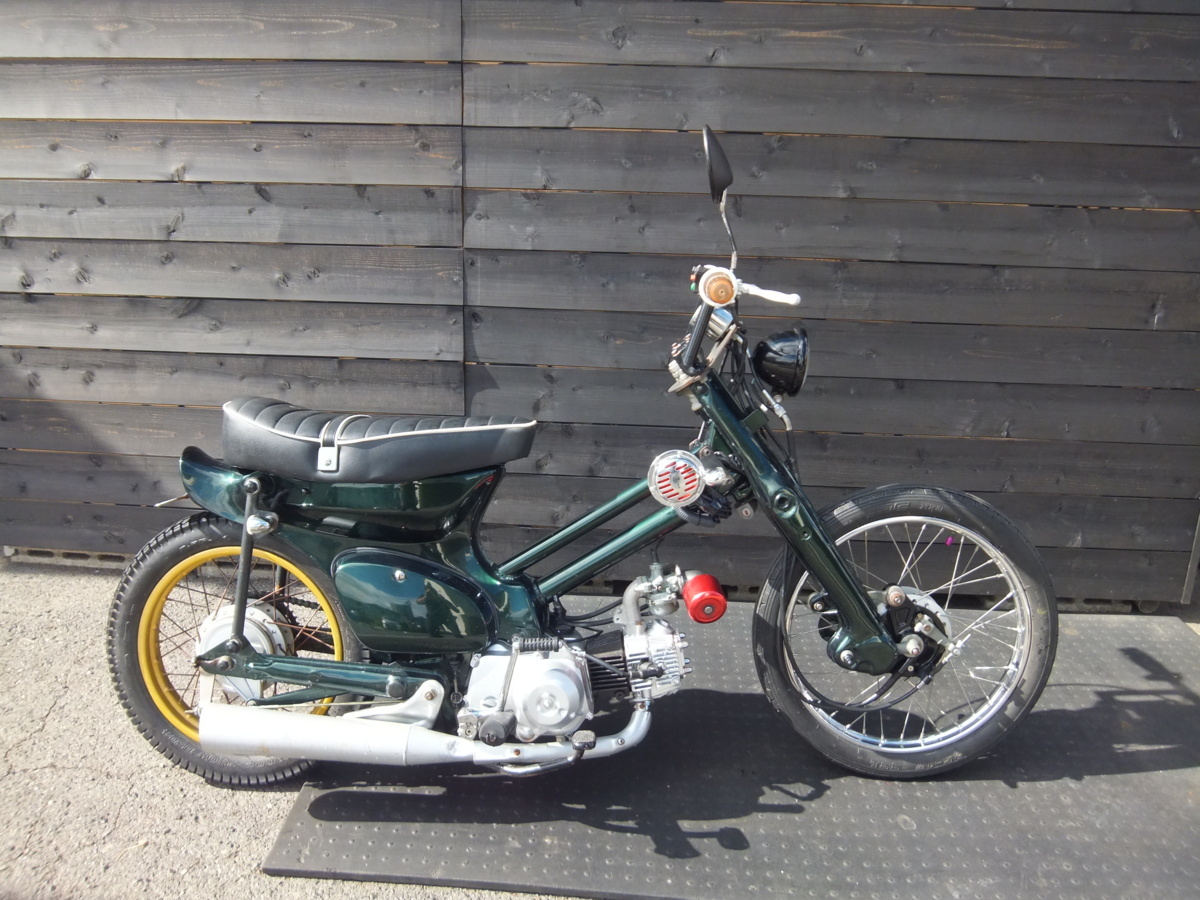 ホンダ スーパーカブ50 カスタム車両（12V4速ボアアップ ネック角度 