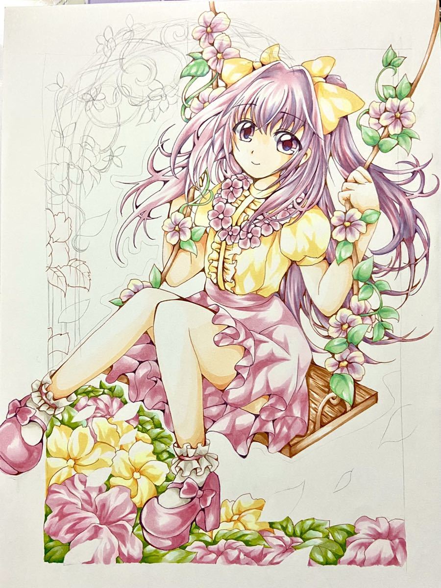 オリジナル【同人 手描きイラスト】B5サイズ 【公式通販】