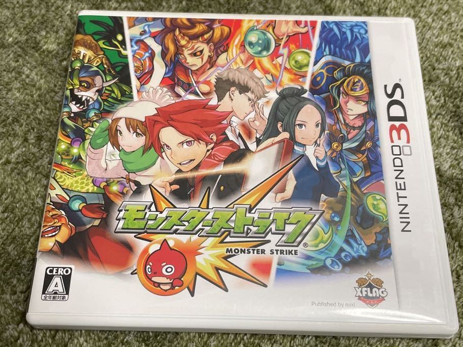 3DS ソフト ニンテンドー3DS モンスターストライク モンスト 中古 起動 
