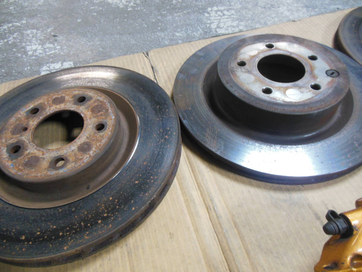 v35 スカイラインクーペ 6mt 希少サンルーフ 純正ブレンボ スカイラインクーペ CPV35 6MT 純正 ブレンボキャリパー＆ローター1台