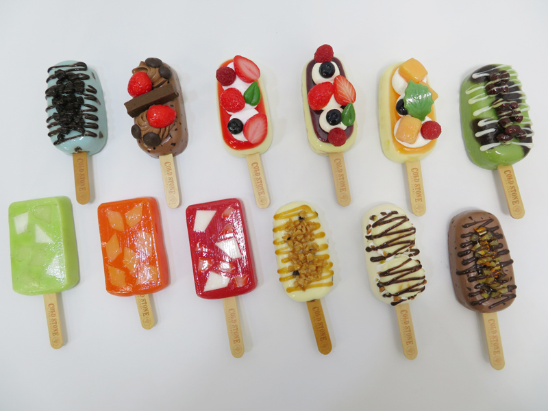 【食品サンプル】ラスト1セット COLD STONE コールドストーン・クリーマー アイスキャンディ 全12種類セット 店舗 ディスプレイ (KD17)