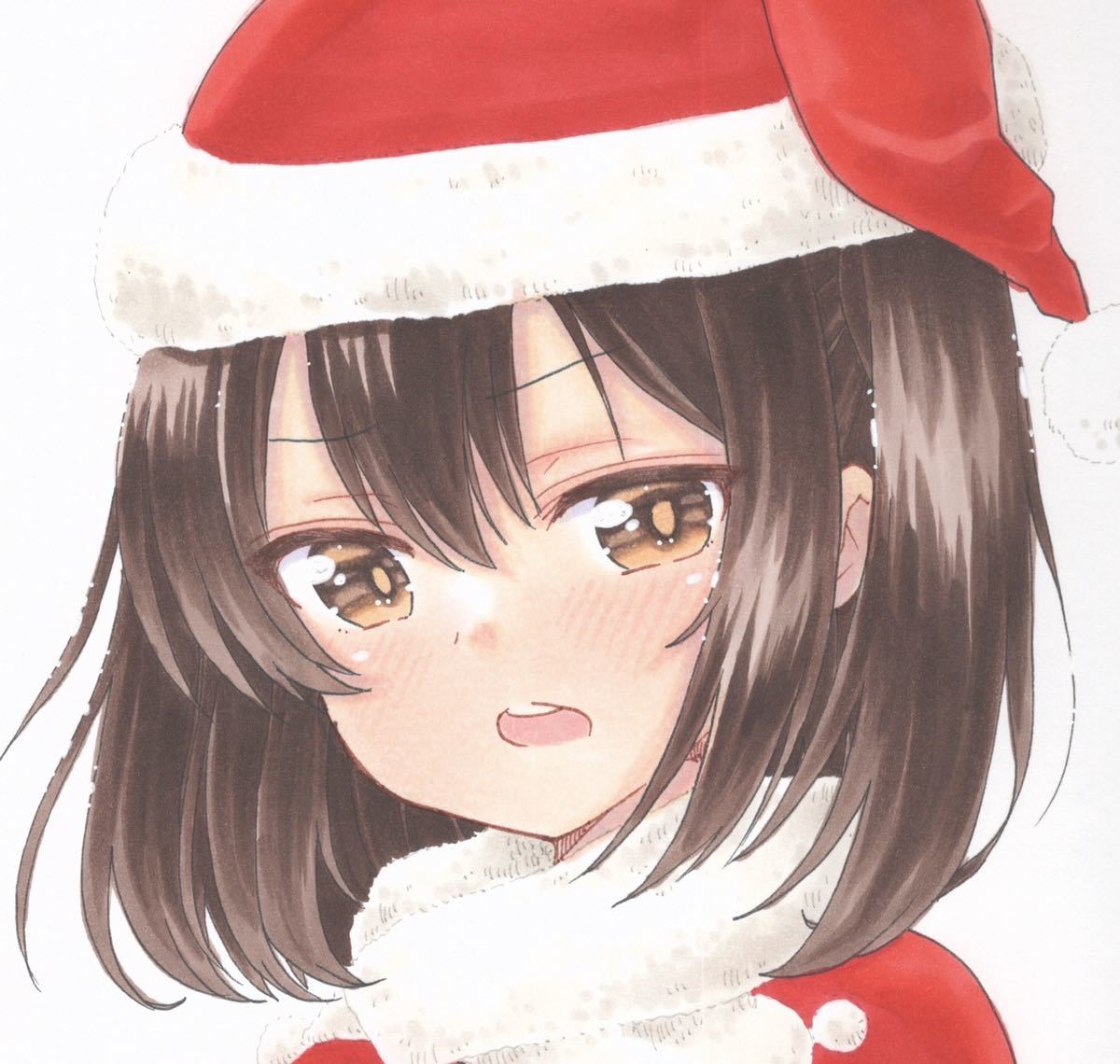 同人手描きイラスト 艦隊これくしょん 川内 艦これ クリスマス 大色紙 コピック ちま 手描きイラスト 売買されたオークション情報 Yahooの商品情報をアーカイブ公開 オークファン Aucfan Com