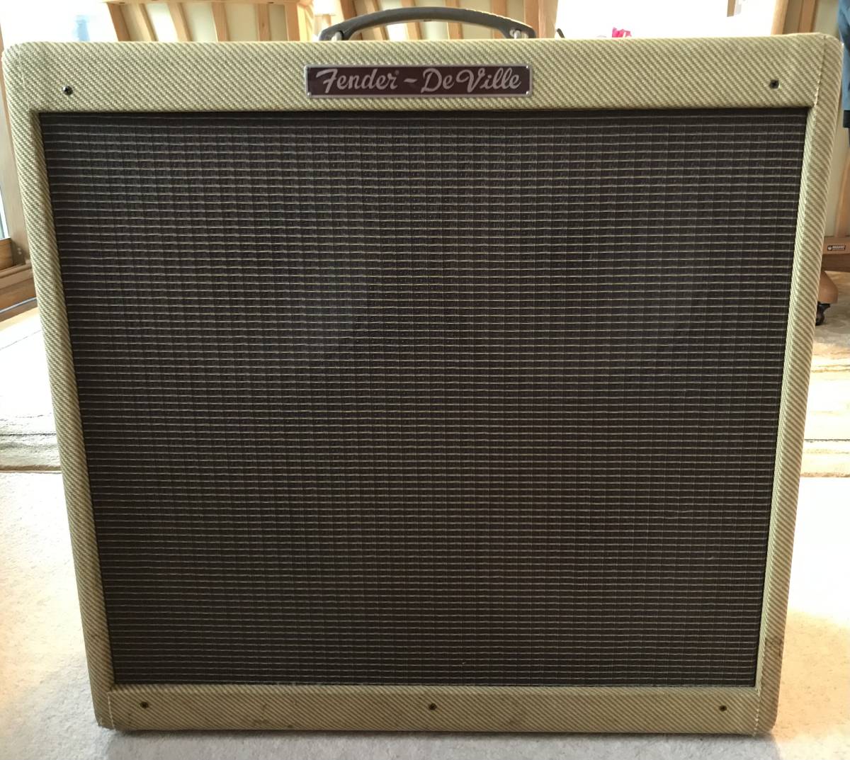 中古 Fender USA Hot Rod DeVille 410 Tweed Jenson P10R アルニコ 
