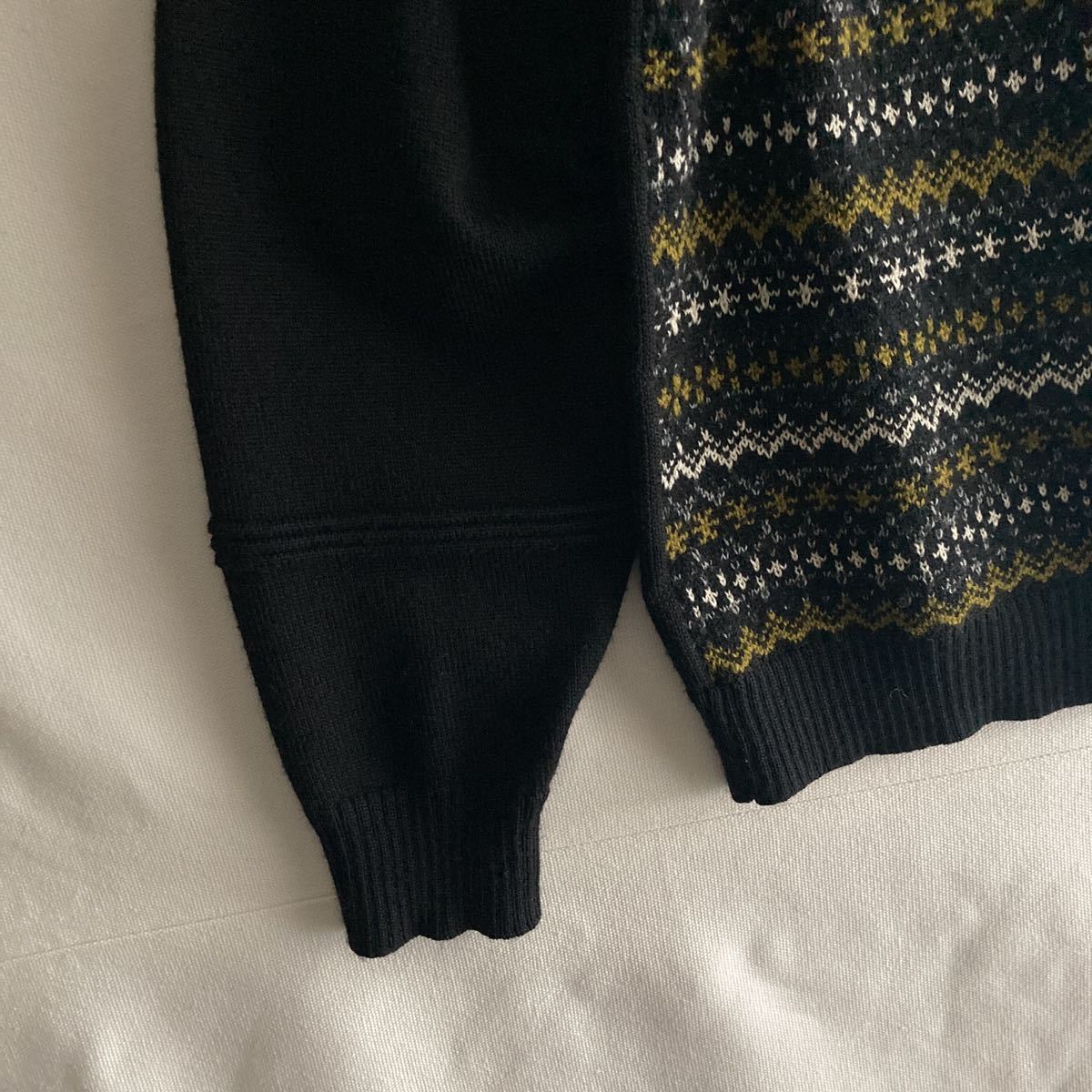 TOMORROWLAND tricot トゥモローランド トリコット フェアアイル柄 