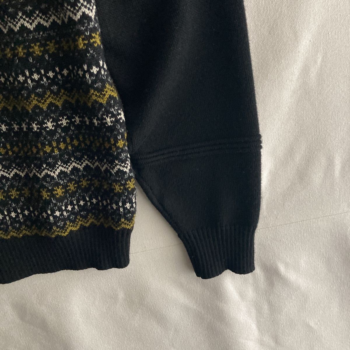 TOMORROWLAND tricot トゥモローランド トリコット フェアアイル柄 