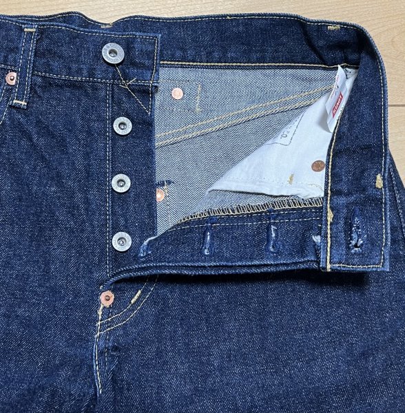 美品 濃紺 日本製 Levi