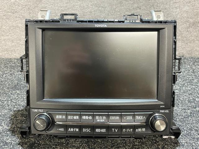 アルファードANH20Wナビゲーション86100-58042地図データ 2015 車