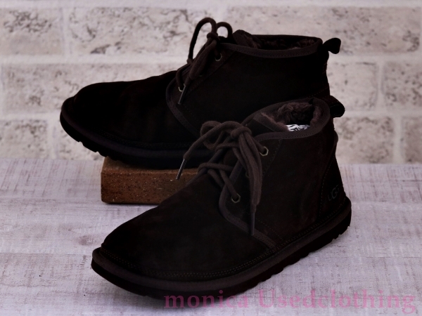 人気定番，人気 MH655 メンズ UGG ショートブーツ 茶 ブラウン 25cmくらい(25.0cm)｜売買されたオークション情報、yahooの商品情報をアーカイブ公開 - オークファン 25.0cm