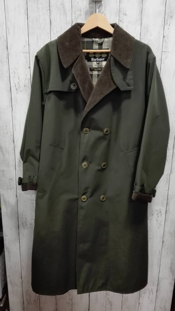 barbour バブアー 1702296トレンチコート ブルガリア製 コーデュロイ  