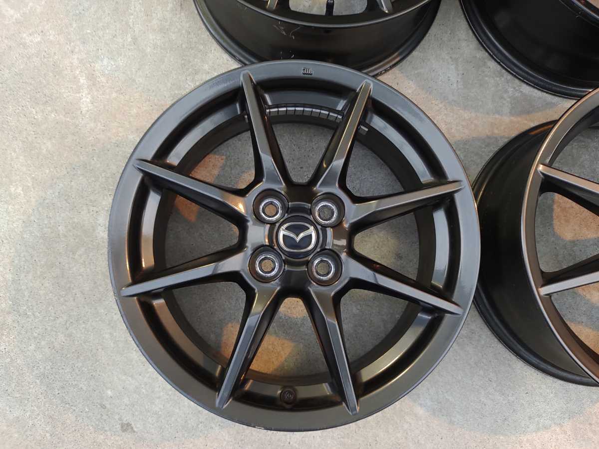マツダ ND ロードスター 純正 ホイール 16インチ 16×6.5J ブラック 