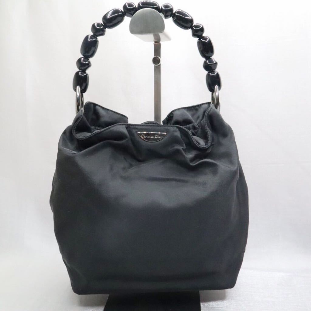 1円 ~ 美品 Christian Dior ディオール マリスパール ハンドバッグ