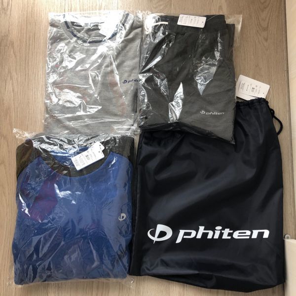 L]【46%off】 ファイテン phiten 冬の4点セット トレーナー×ロンT 
