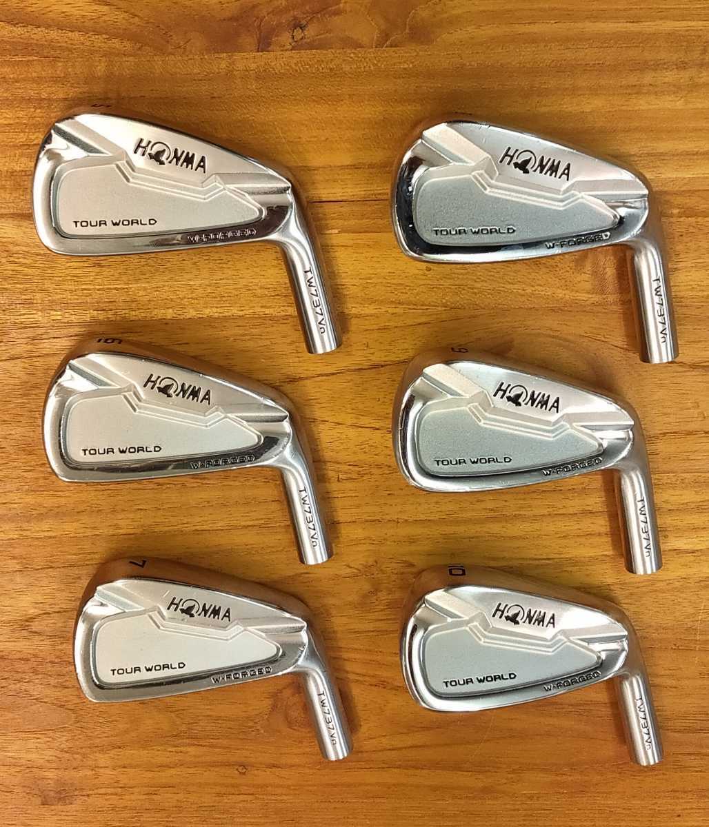 美品 HONMA ホンマ TW737Vn W-FORGED フォージド 5-10 ヘッドのみ 5個 
