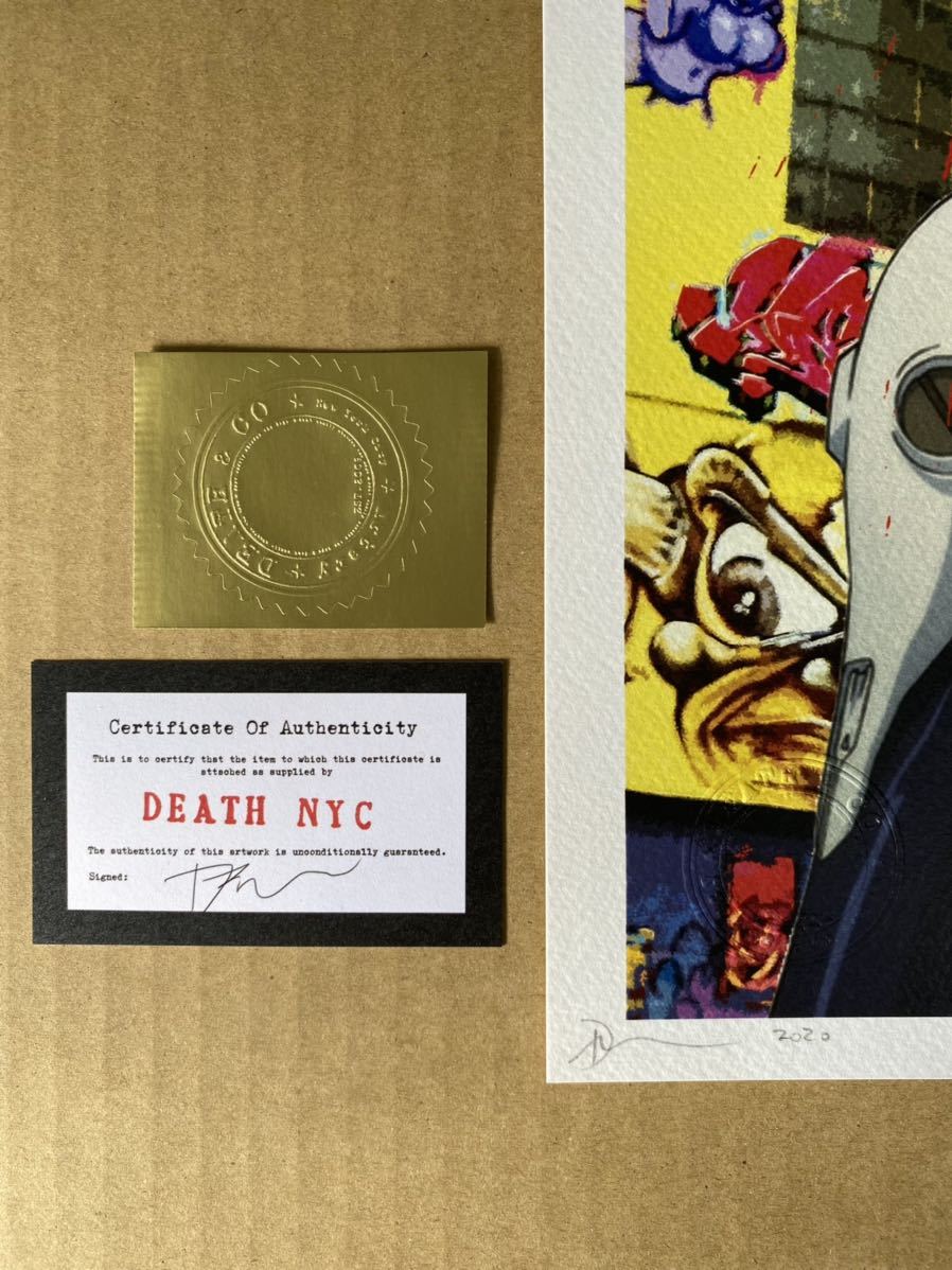DEATH NYC 世界限定100枚 2020年 新作正規品ドラえもん 奈良美智 村上 