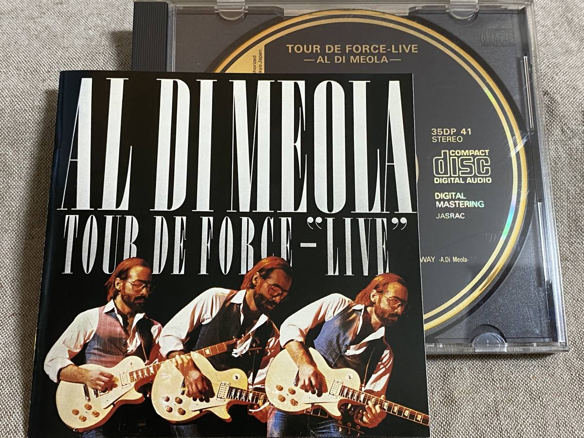 安い，爆買い FUSION AL DI MEOLA - TOUR DE FORCE LIVE 金レーベル盤 CBS/SONY刻印 廃盤 レア盤(フュージョン)｜売買されたオークション情報、yahooの商品情報をアーカイブ公開 - オークファン フュージョン