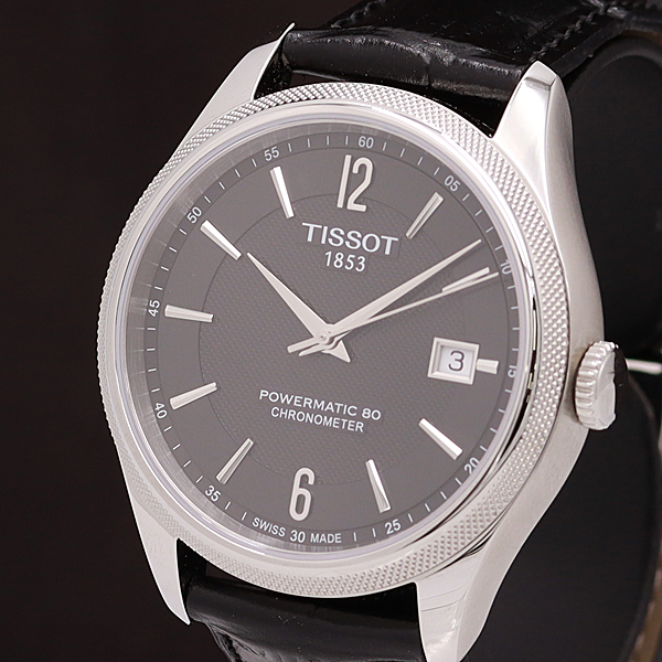 1円☆新品同様◎稼働【TISSOT/ティソ】パワーマチック80 クロノ 