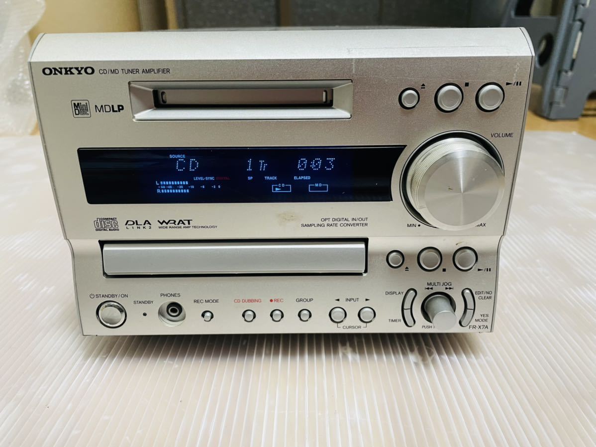 ONKYO オンキョー FR-X7A CD⁄MDチューナーアンプ 公式通販 CD⁄MD