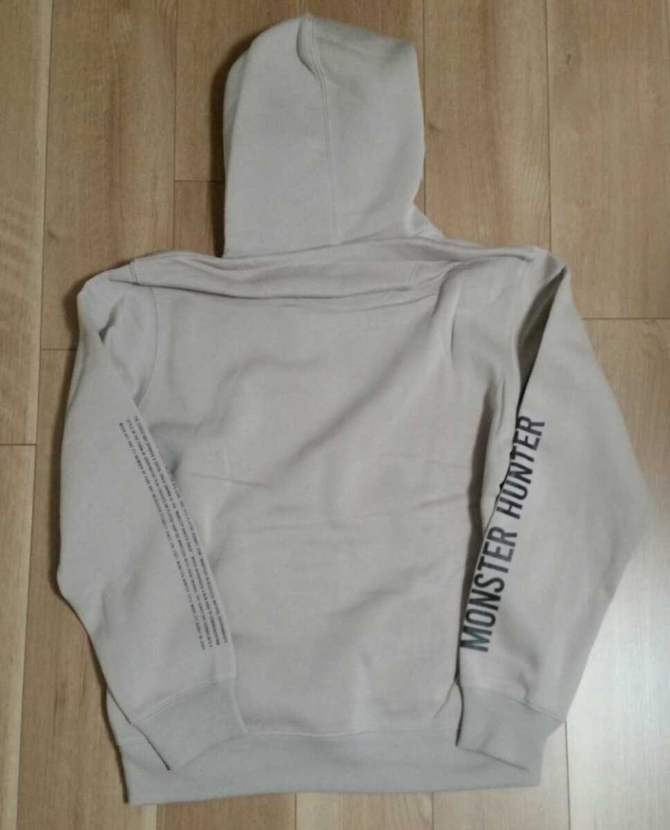 Mサイズ Monsterhunter モンスターハンター スウェット プルパーカー ライトグレー 裏起毛 長袖 Gu メンズ モンハン 女性にも 男性用 売買されたオークション情報 Yahooの商品情報をアーカイブ公開 オークファン Aucfan Com