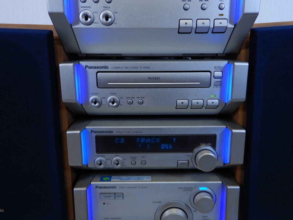 □パナソニック MDコンポ SC-HD505MD＠Panasonic(MDコンポ)｜売買され