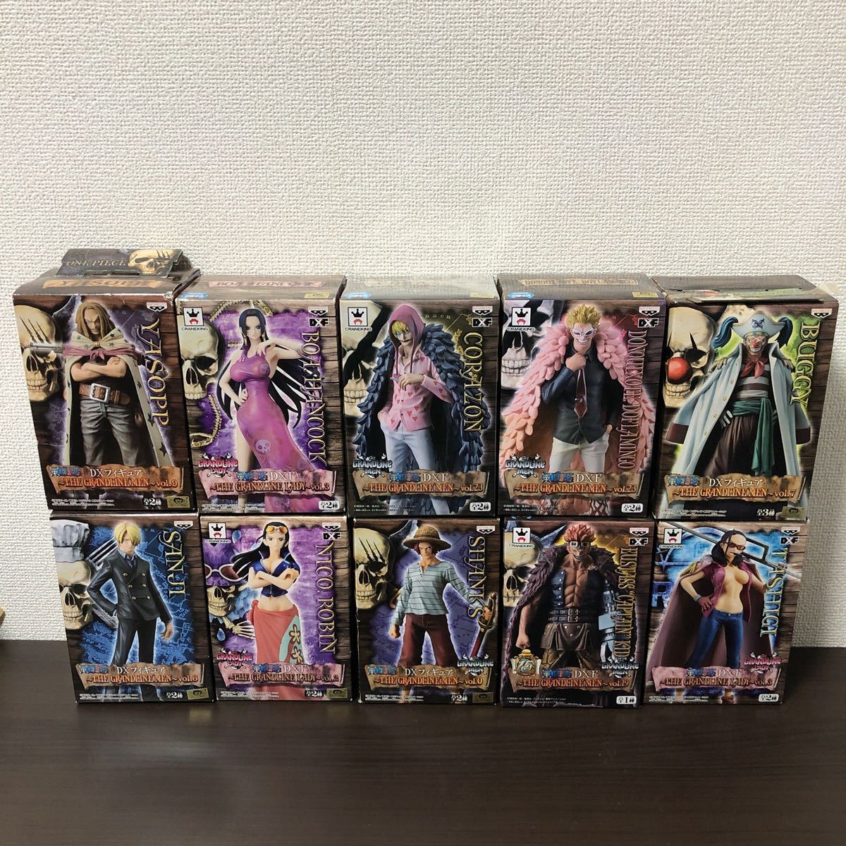 豊富な，低価 ONEPIECE ワンピース DX DXF THE GRANDLINE MEN グラメン フィギュア 10個セット まとめ売り コラソン ドフラミンゴ D-20(その他)｜売買されたオークション情報、yahooの商品情報をアーカイブ公開 - オー その他