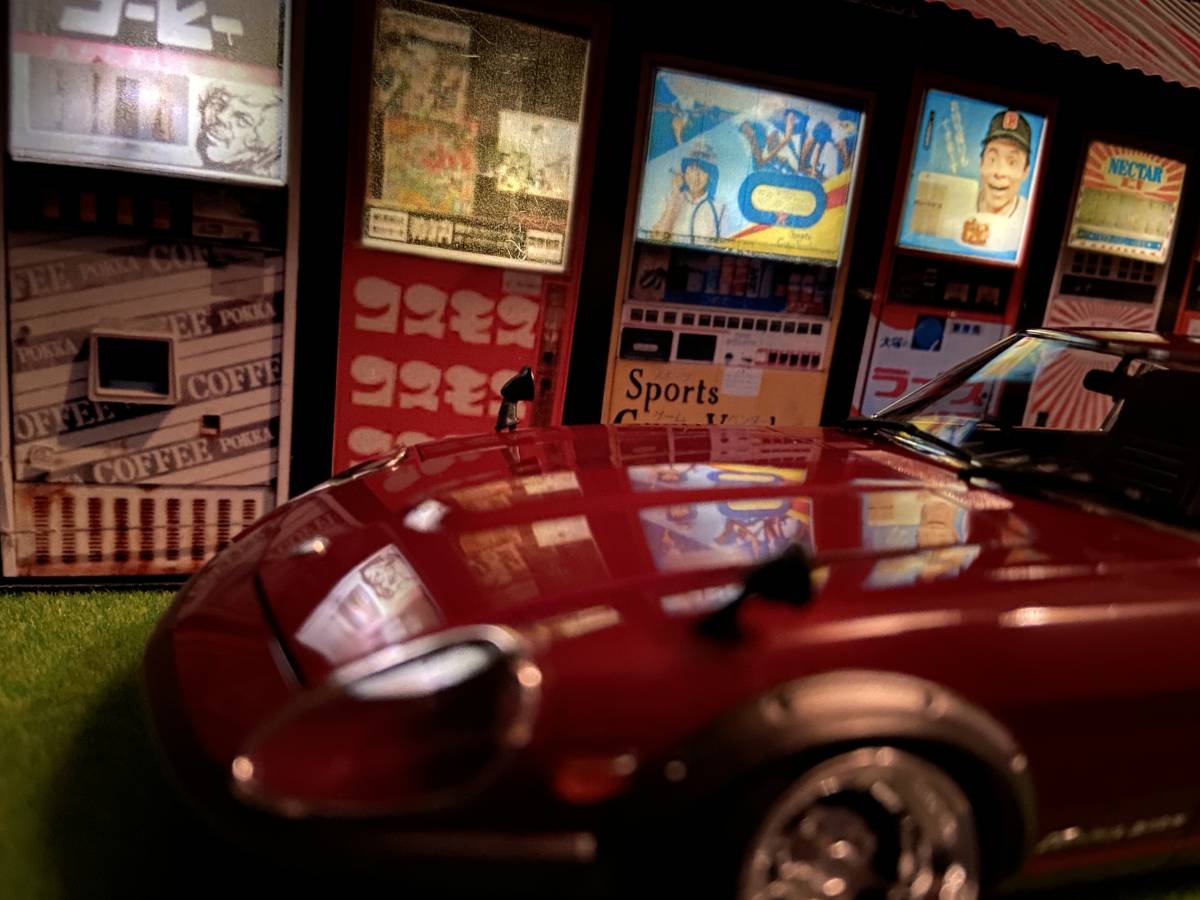 1/24 タミヤ フェアレディ 240ZG カスタム ジオラマ クリアケース付き 
