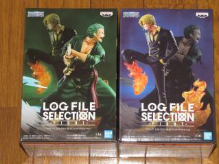 未開封❗LOG FILE SELECTION 【FIGHT】サンジ ゾロ 数量2セット 未開封 ワンピース LOG FILE SELECTION-FIGHT-vol.1 vol.2