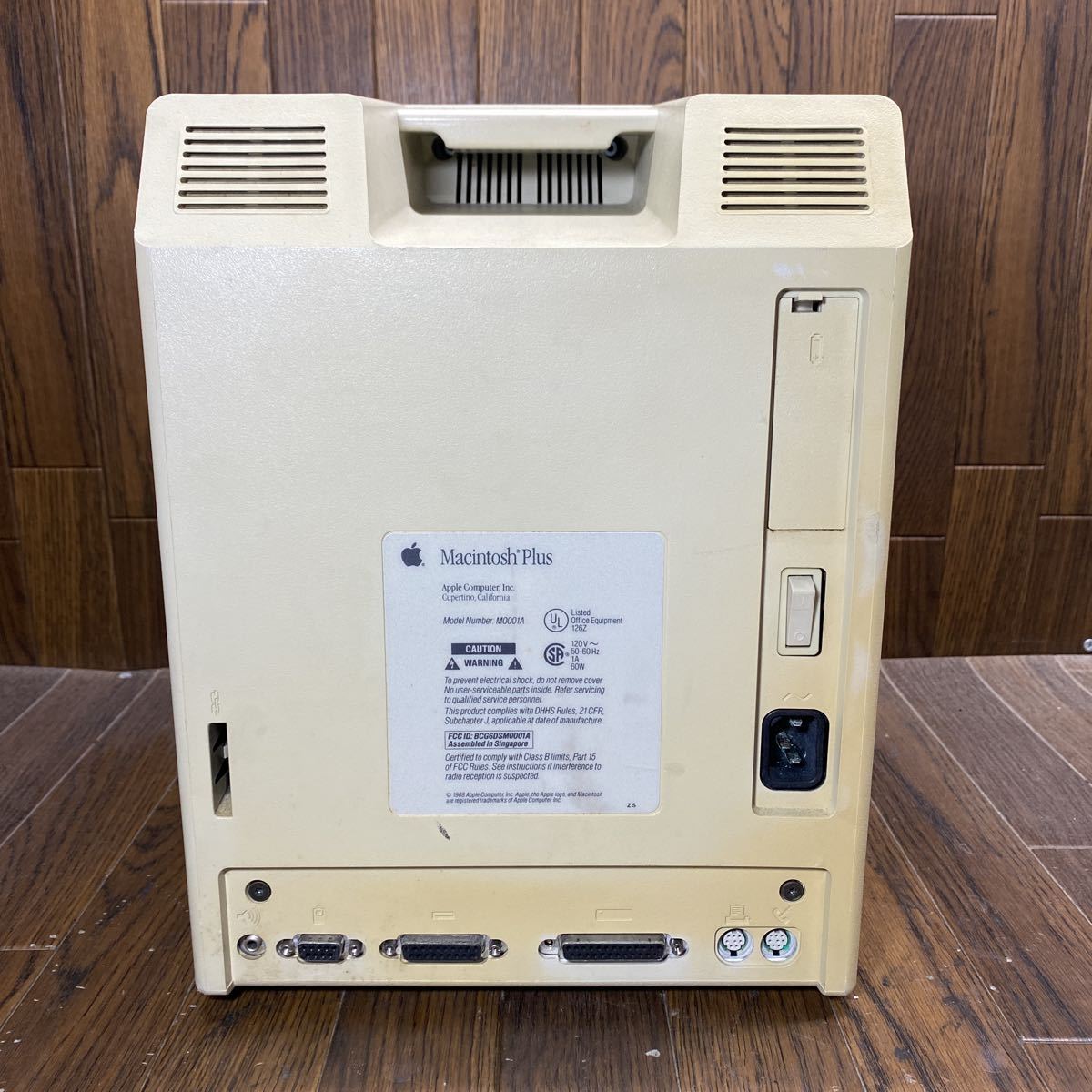 PC98M-153 激安 レトロ モニタ一体型 Apple Macintosh Plus [ Model 