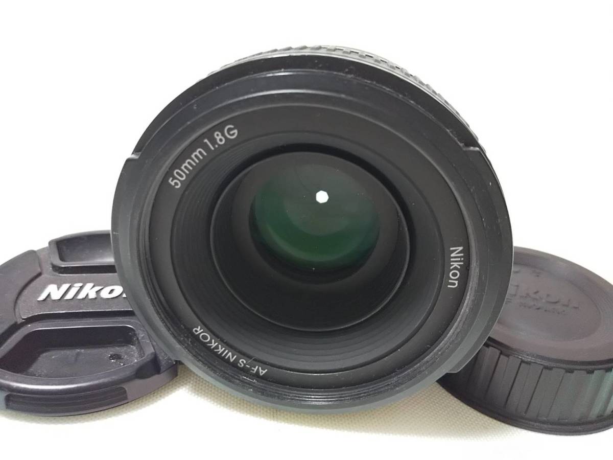 ☆良品☆ニコン NIKON AF-S NIKKOR 50mm F1.8 G #4334 50mm AF-S