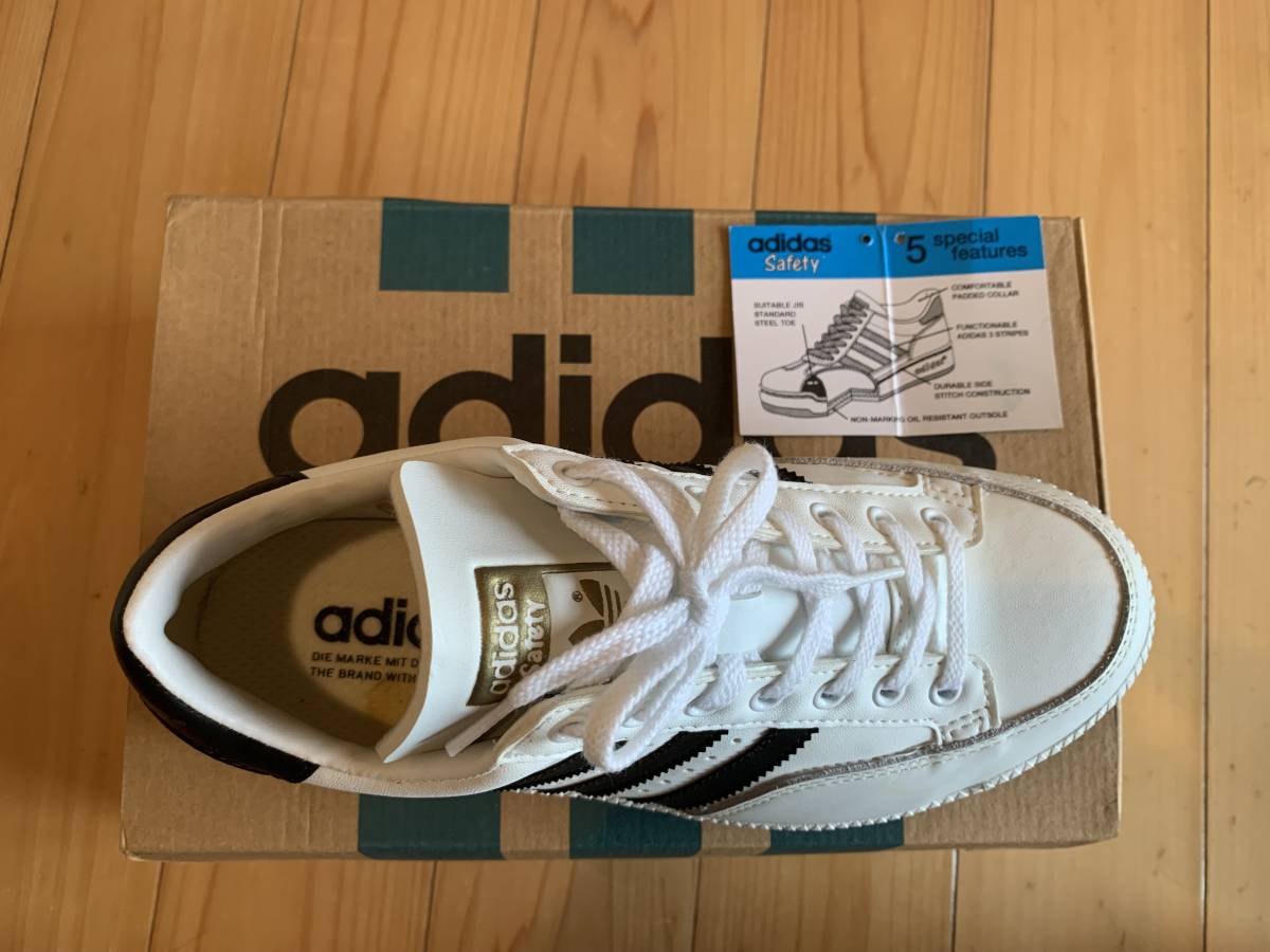 アディダス レア デッド 限定 Adidas Safety Arizona 白黒 24 5cm セーフティー アリゾナ スチールトゥ 安全靴 元箱付き 24 5cm 売買されたオークション情報 Yahooの商品情報をアーカイブ公開 オークファン Aucfan Com
